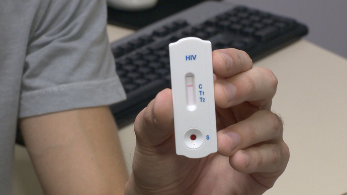 Teste rápido de HIV sai em 10 minutos (Foto: Divulgação / TV Gazeta ES)