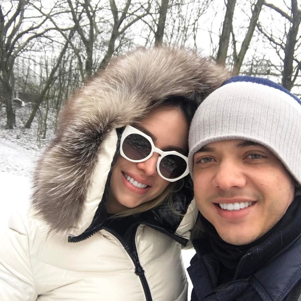 Wesley Safadão e Thyane Dantas na Holanda (Foto: Reprodução / Instagram)