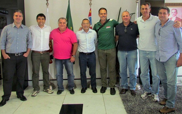 Reunião firmou parceria entre Santos e times de base do vôlei (Foto: Divulgação)