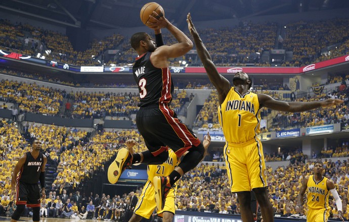 Indiana x Miami NBA Wade (Foto: Reuters)