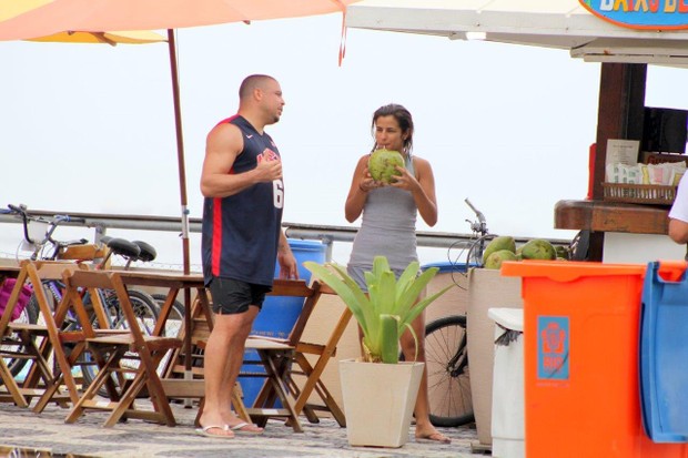 Ronaldo e Paula Morais (Foto: JC Pereira/AgNews)