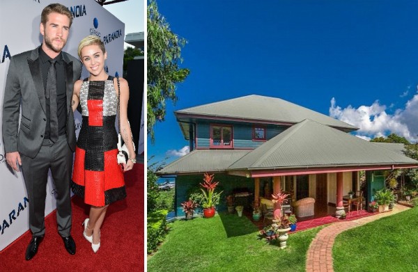 La casa di Liam Hemsworth e Miley Cyrus