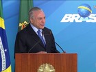 Temer nomeia novo ministro da Cultura e diz que Brasil não parou