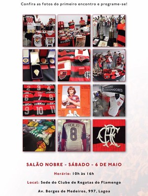 Exposição camisas Flamengo