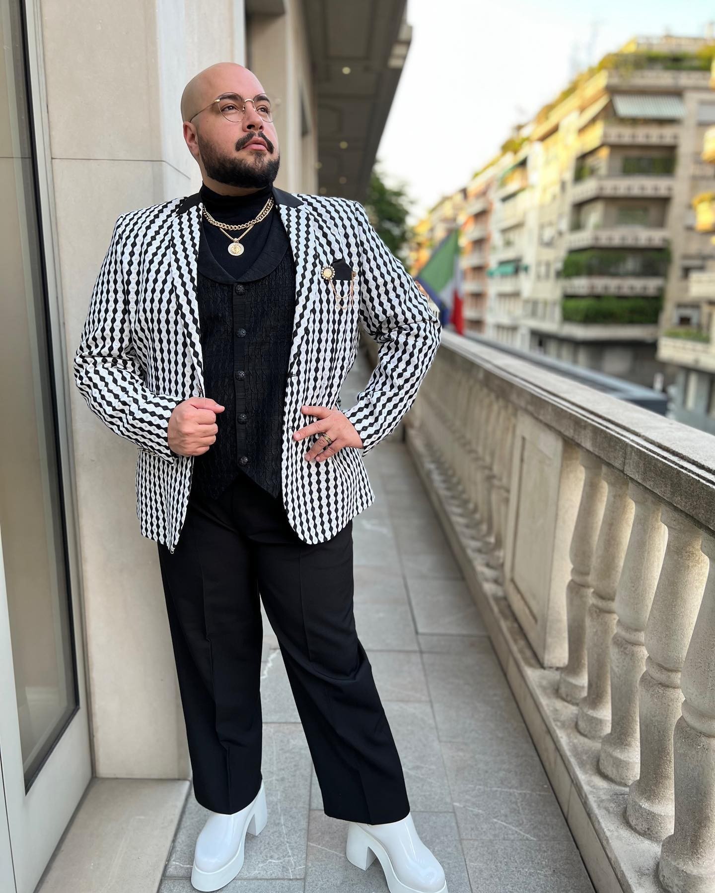 Tiago Abravanel em primeira viagem à Itália (Foto: Reprodução/Instagram)