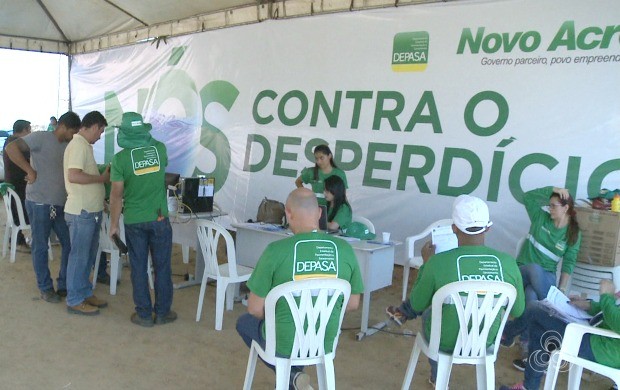 Depasa iniciou atividades e visitou moradores na região do Calafate, em Rio Branco (Foto: Bom Dia Amazônia)