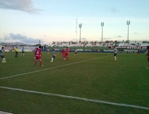 América-RN x Botafogo-PB, no Estádio Nazarenão (Foto: Edmo Nathan/Divulgação)