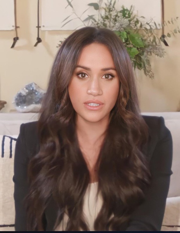 Príncipe Harry e Meghan Markle participam de live (Foto: Reprodução/YouTube) Príncipe Harry e Meghan Markle participam de live (Foto: Reprodução/YouTube)