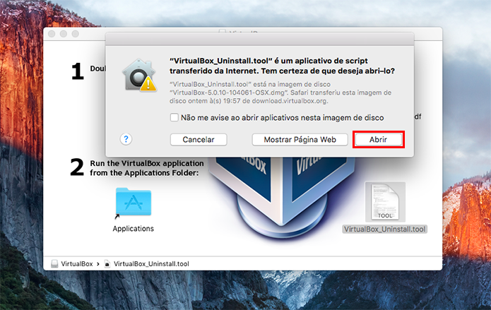 which virtualbox should i download for mac