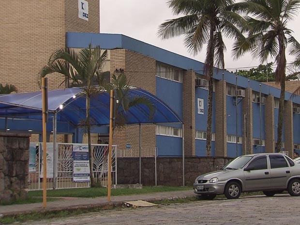 Faculdade de Itanhaém (Faita) cancelou as aulas (Foto: Reprodução/TV Tribuna)