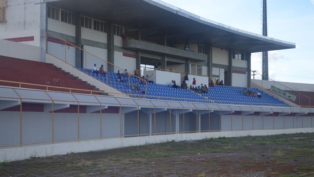 Estádio Francão, sede do Estanciano e Boca Júnior (Foto: João Áquila/GLOBOESPORTE.COM)