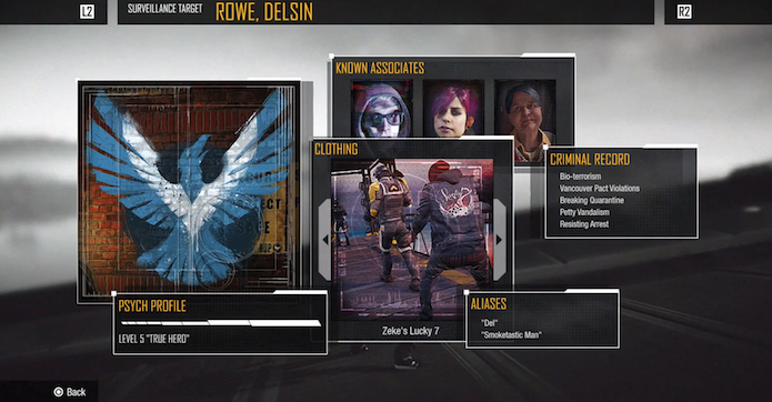 InFamous Second Son: como mudar as roupas de Delsin (Foto: Reprodução/Youtube)