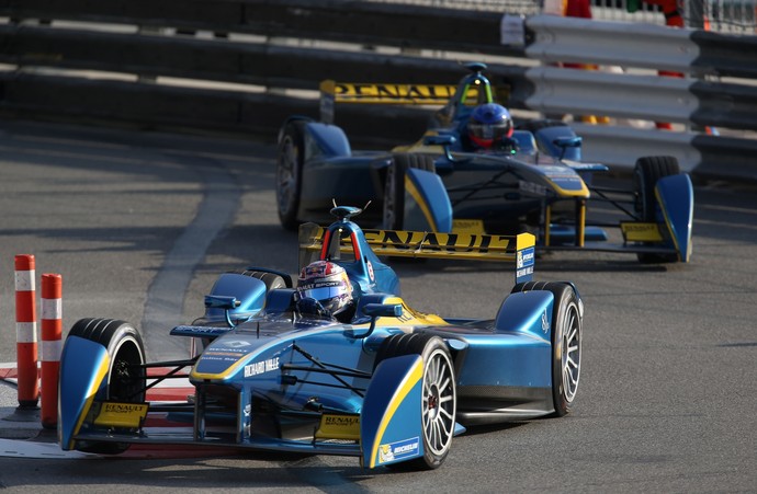 Sebastien Buemi vai largar em primeiro na Fórmula E (Foto: Divulgação)