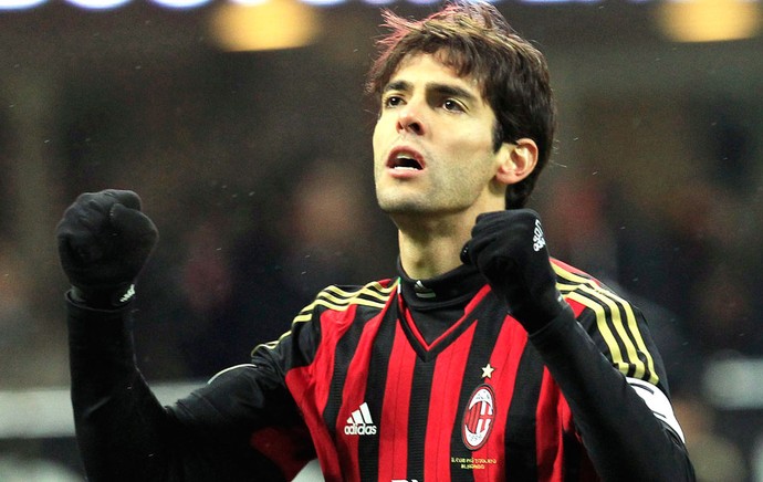 Kaka Milan e Genoa  (Foto: Agência AP )