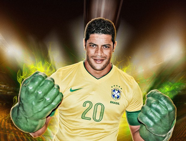 hulk, arte - zenit e seleção brasileira (Foto: Amanda Araújo / Revista Pitanga / Arte: William Araújo)