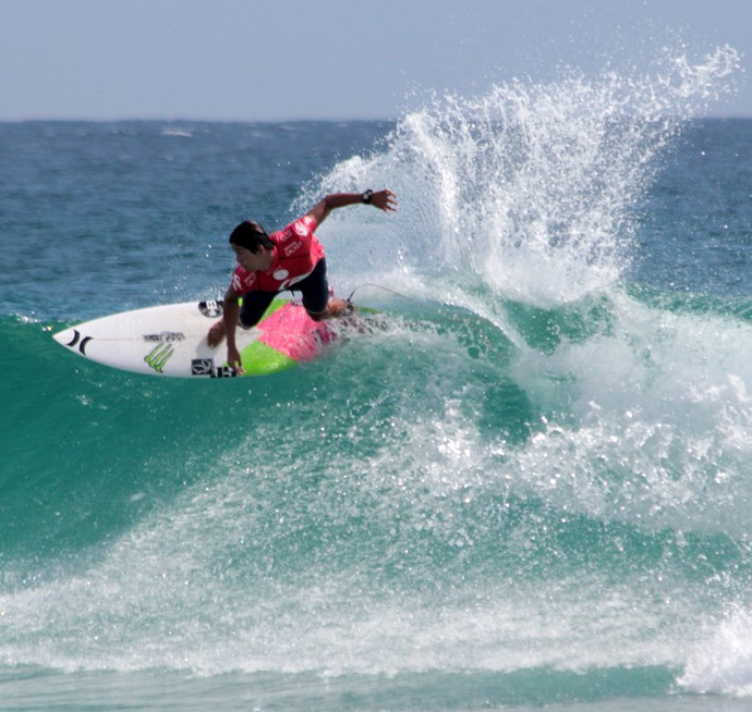 Miguel Pupo enfrenta Wiggolly Dantas nas quartas de final em Gold Coast (Foto: Luciana Lacerda) Miguel Pupo enfrenta Wiggolly Dantas nas quartas de final em Gold Coast (Foto: Luciana Lacerda)