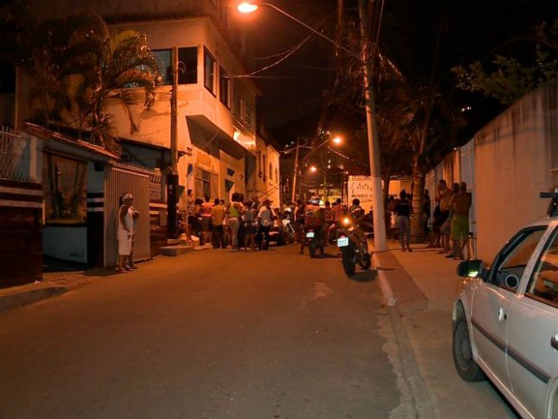 Rua onde o idoso foi morto, no bairro Vila Garrido (Foto: Reprodução/ TV Gazeta)