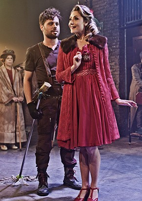 Caio Salay e Bruna Guerin em cena da peça (Foto: Ronaldo Gutierrez)