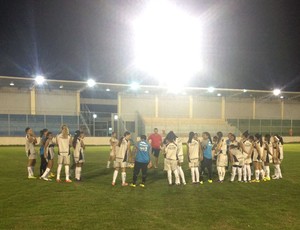 Primeiro treino da equipe feminina do Botafogo-PB aconteceu neste sábado, no Estádio da Graça (Foto: Divulgação / Botafogo-PB)