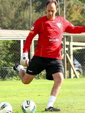 rogerio ceni são paulo treino (Foto: João Neto / Vipcomm)