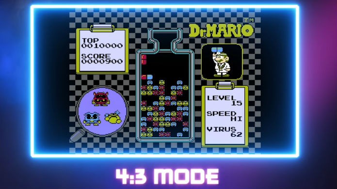 NES Classic possui três filtros de imagem diferentes (Foto: Divulgação/Nintendo)