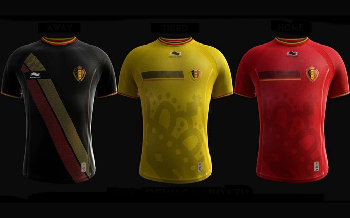 Bélgica divulgou os novos modelos de camisa que serão usados na Copa do Mundo Camisa_belgica_copa_div
