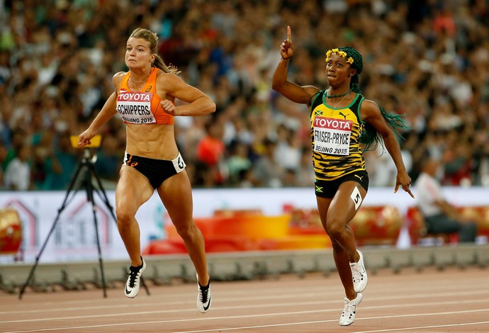 Shelly-Ann Fraser-Pryce Mundial de Pequim Atletismo (Foto: Getty Images)