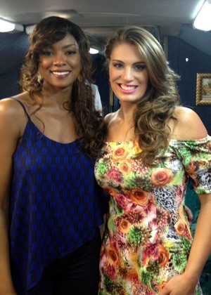 Elaine e Cris são rivais  (Foto: Arquivo pessoal)