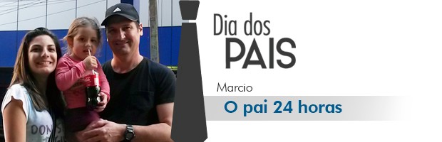 #PaiTodoDia: Marcio (Foto: Divulgação/RPC TV)