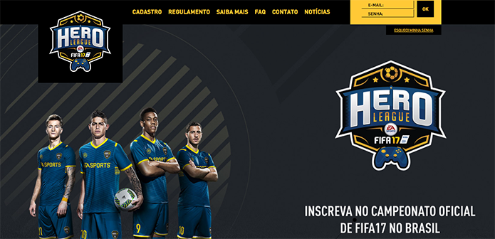 Acesse o site do evento do Fifa 17 (Foto: Reprodução/Murilo Molina)