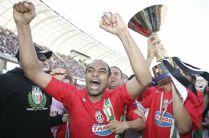 Emerson, campeÃƒÂ£o italiano com o Juventus (Foto: Getty Images)