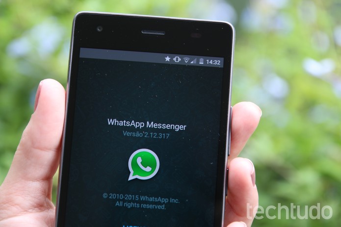 whatsapp android smartphone (Foto: Anna Kellen Bull/TechTudo)