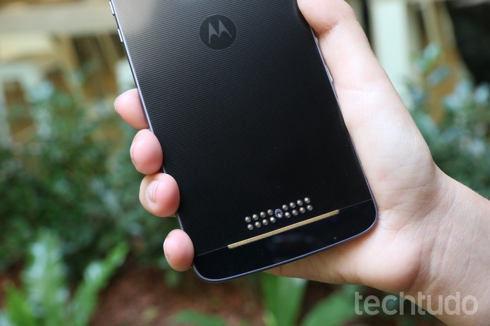 Moto Z (Foto: Aline Batista/TechTudo) Moto Z (Foto: Aline Batista/TechTudo)