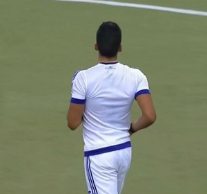 Pedro Ribeiro camisa sem identificação (Foto: Reprodução SporTV)