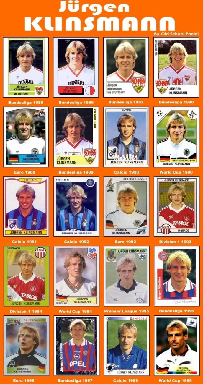 Figurinhas Klinsmann