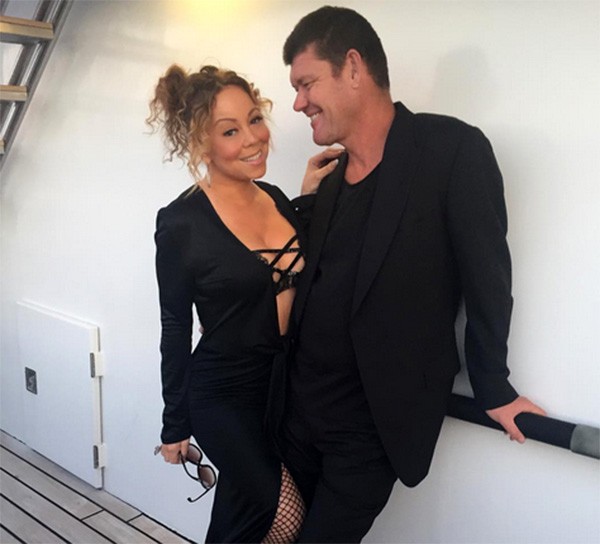 Mariah Carey e James Packer (Foto: Instagram)