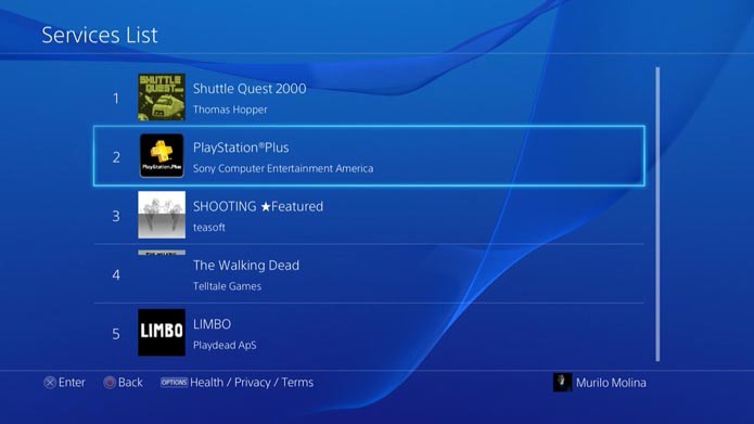 PSN: como cancelar a renovação automática da PSN Plus no Playstation 4 (Foto: Reprodução/Murilo Molina)