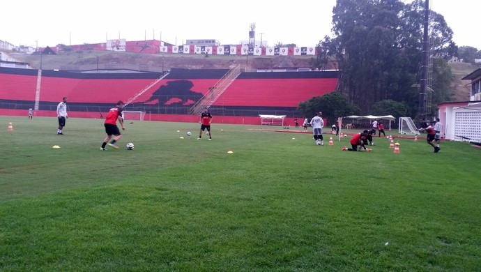Treino do Vitória (Foto: Rafael Santana)