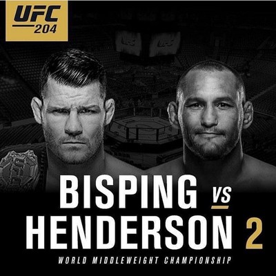 Michael Bisping Dan Henderson UFC (Foto: Reprodução/Twitter)