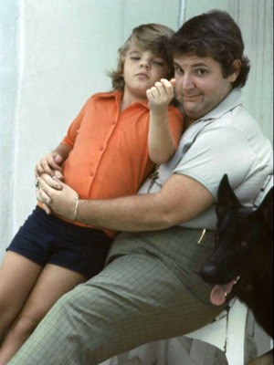 Jô Soares com o seu filho Rafael (Foto: Acervo pessoal)