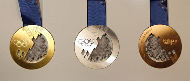 medalhas olimpíada inverno sochi (Foto: Agência Reuters)
