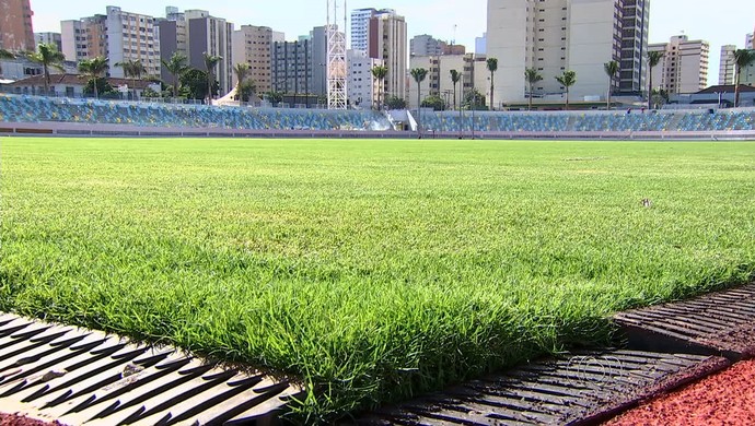 Estádio Olímpico de Goiânia (Foto: Reprodução / TV Anhanguera)