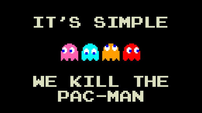 Fantasmas de Pac-Man apresentavam inteligência acima dos jogos da época (Foto: Superb Wallpapers)