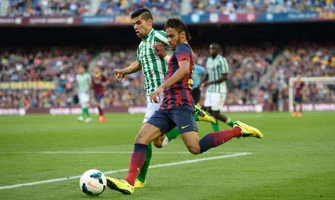 Neymar Barcelona (Foto: AP)