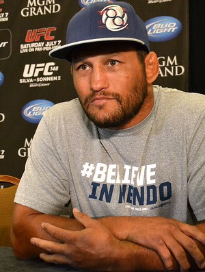 UFC 148 dan henderson coletiva (Foto: Adriano Albuquerque / SporTV.com)