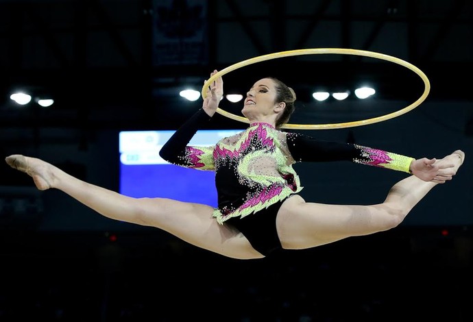 Natalia Gaudio; ginástica rítimica; jogos pan-americanos (Foto: Ricardo Bufolin/CBG)