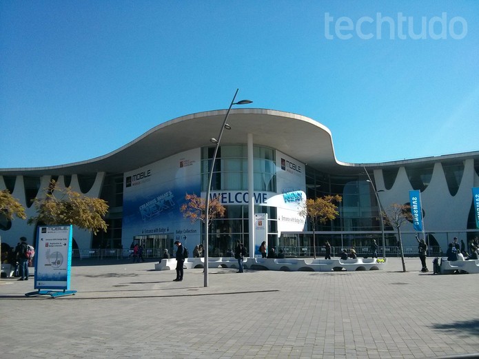 Pavilhão do MWC 2014, em Barcelona (Foto: Isadora Díaz/TechTudo) Pavilhão do MWC 2014, em Barcelona (Foto: Isadora Díaz/TechTudo)