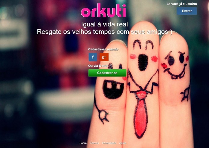 Orkuti alcança 150 mil usuários e planeja 1 milhão até o final do ano. Orkuti-5