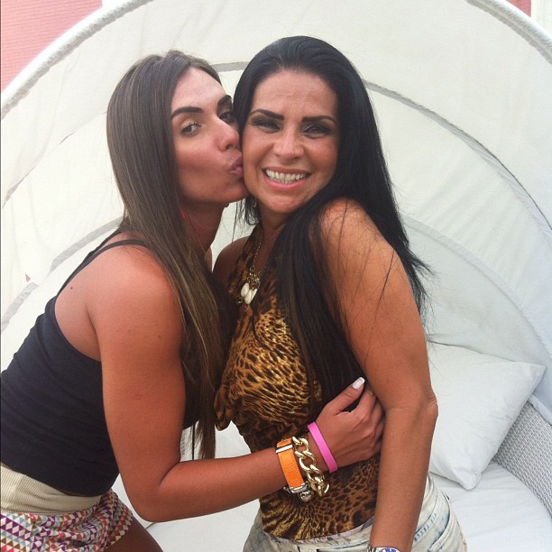 Nicole Bahls e Solange Gomes (Foto: Reprodução/Instagram)