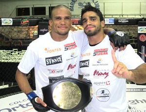  Ivan Batman e Thiago Tavares MMA (Foto: Ivan Raupp)